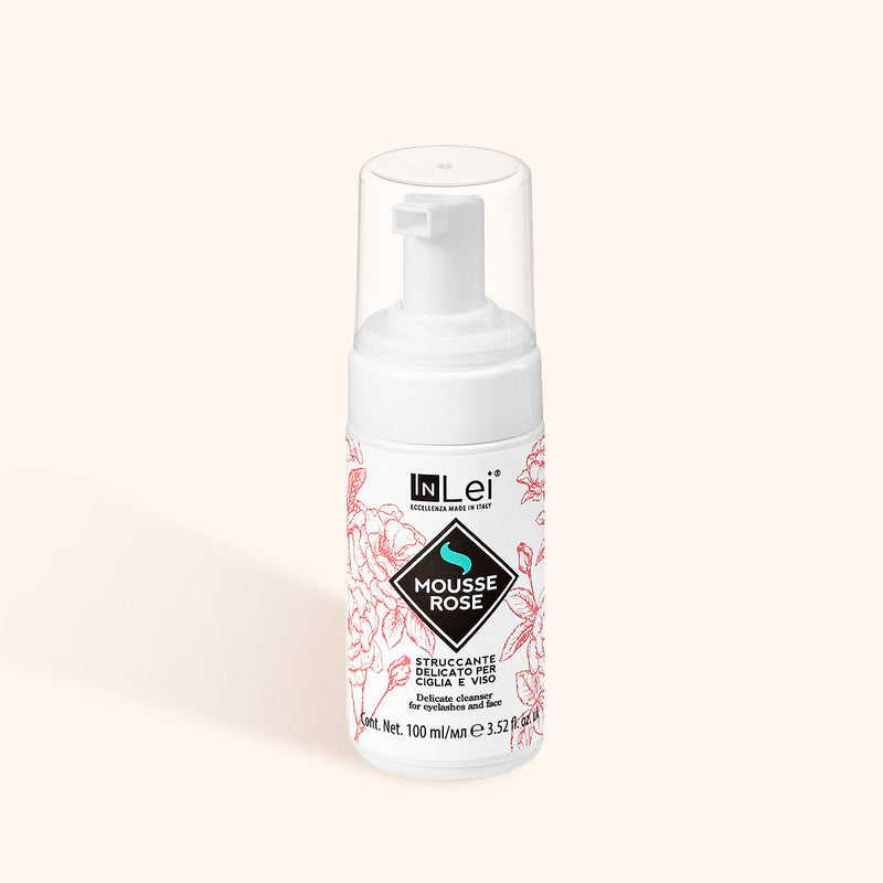 InLei® Zartes Wimpern- und Augenbrauenshampoo (Rose)