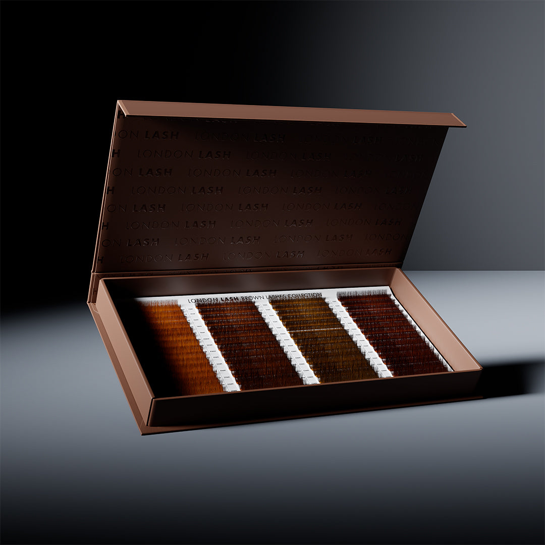 Braune Volume Lashes Kollektion 