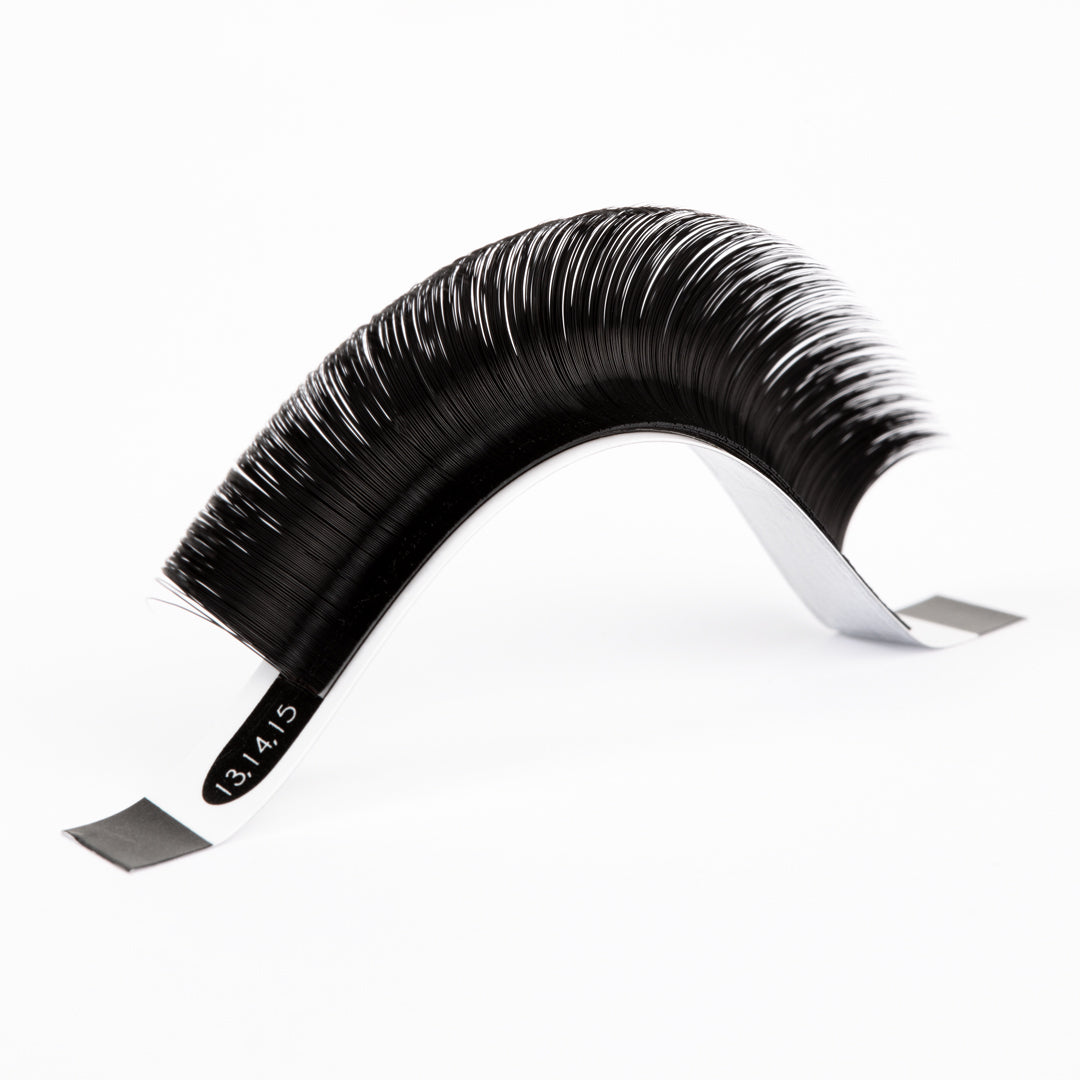 Selbstfächernde Volumenwimpern 0.07 (Easy Fanning)