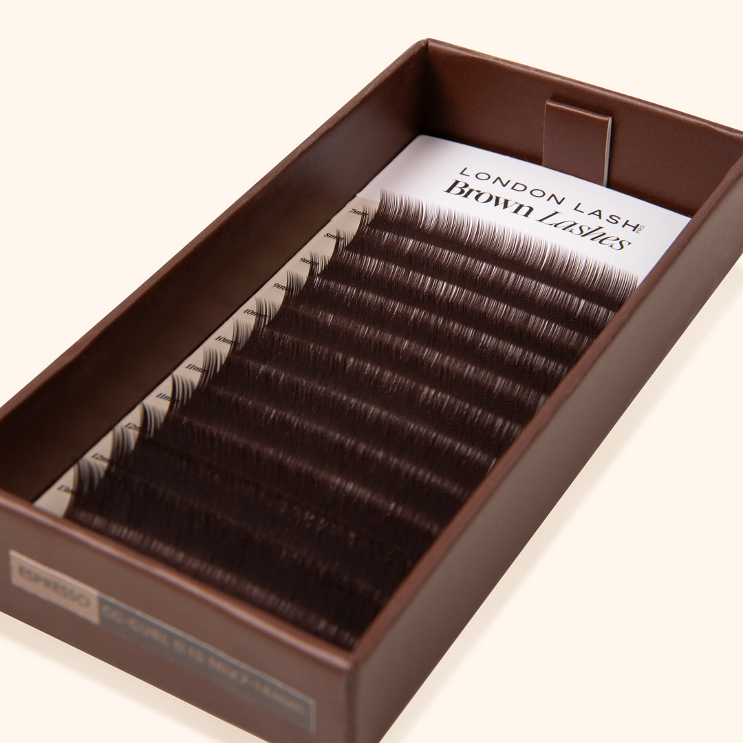 Braune Wimpern – Espresso Kollektion