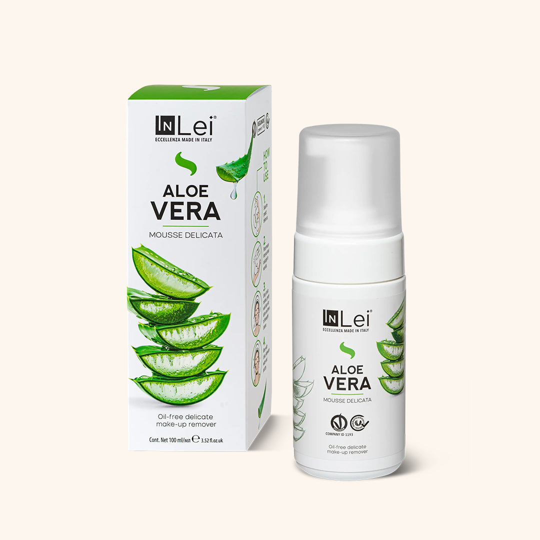 InLei® Aloe-Vera-Mousse für Wimpern & Augenbrauen - 100ml