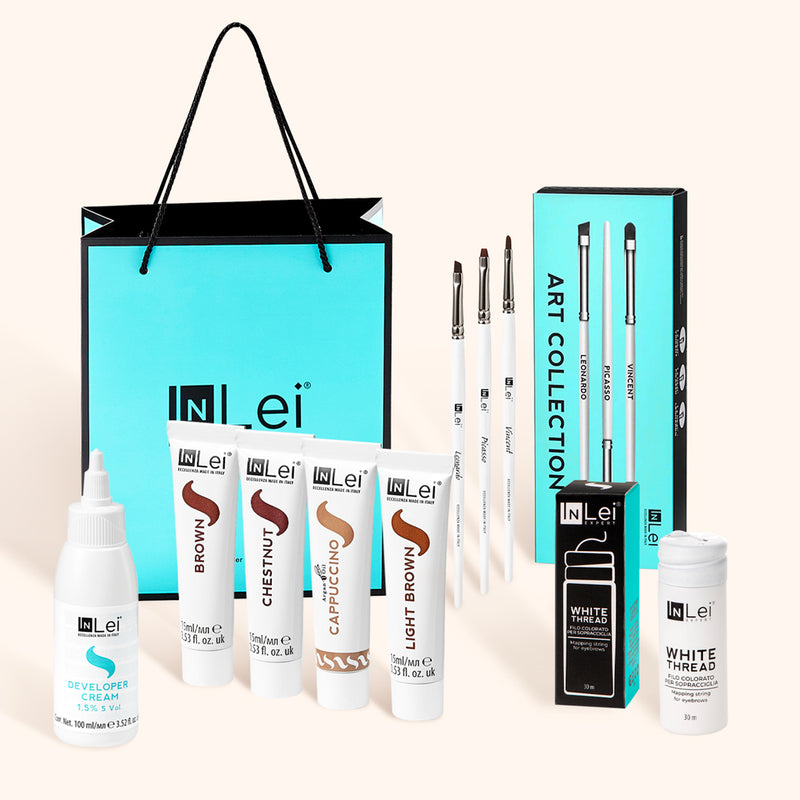 InLei® Augenbrauen-Färbeset