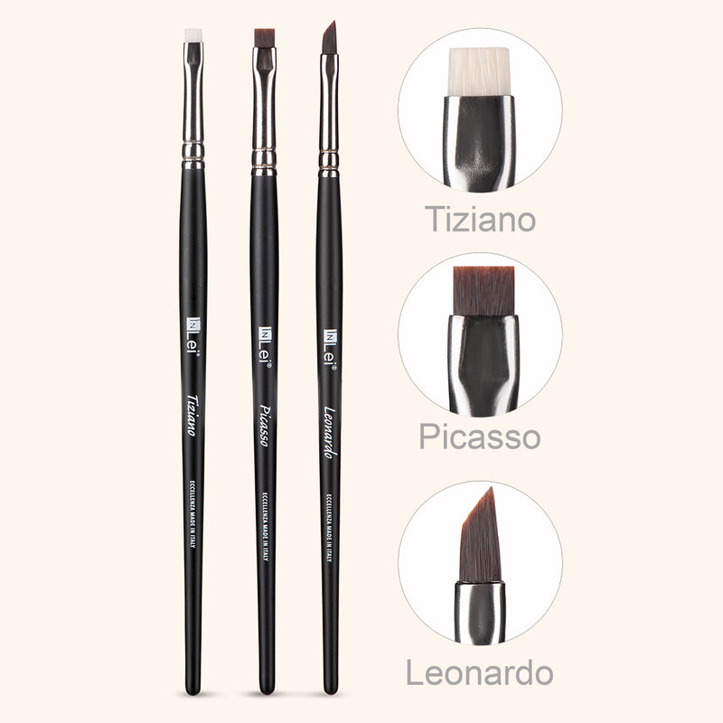 InLei „Lash Collection“ Set mit professionellen Pinseln