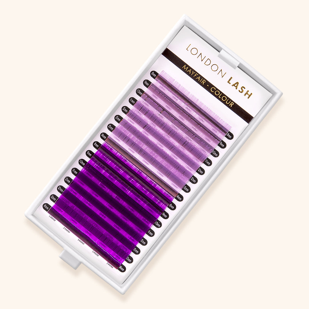 Mayfair Lashes in Lila/Violett