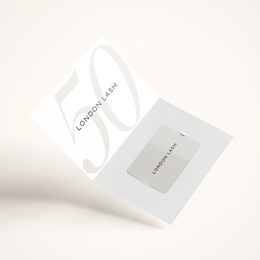 London Lash Digitale Geschenkkarte