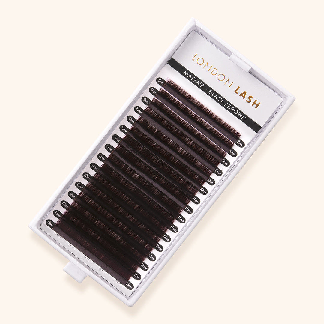 Volume Mayfair Lashes 0.07 Schwarz-Braun