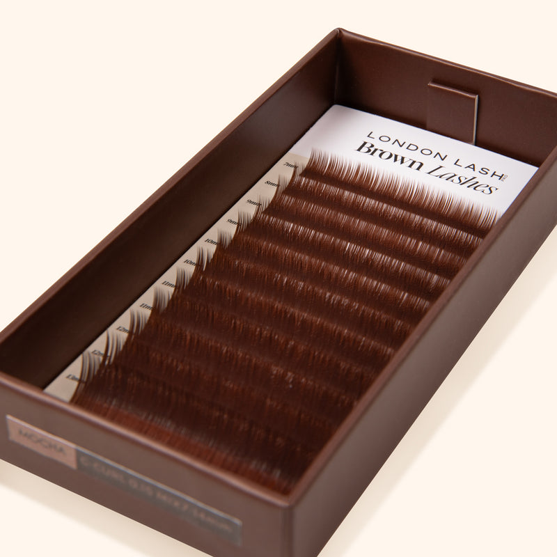 Braune Wimpern – Mocha Kollektion