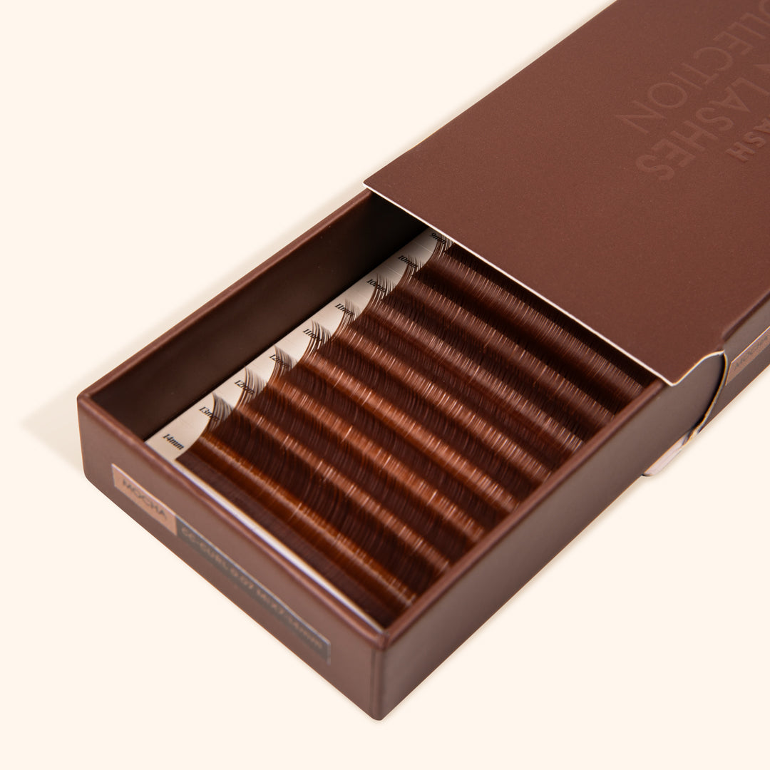 Braune Wimpern – Mocha Kollektion