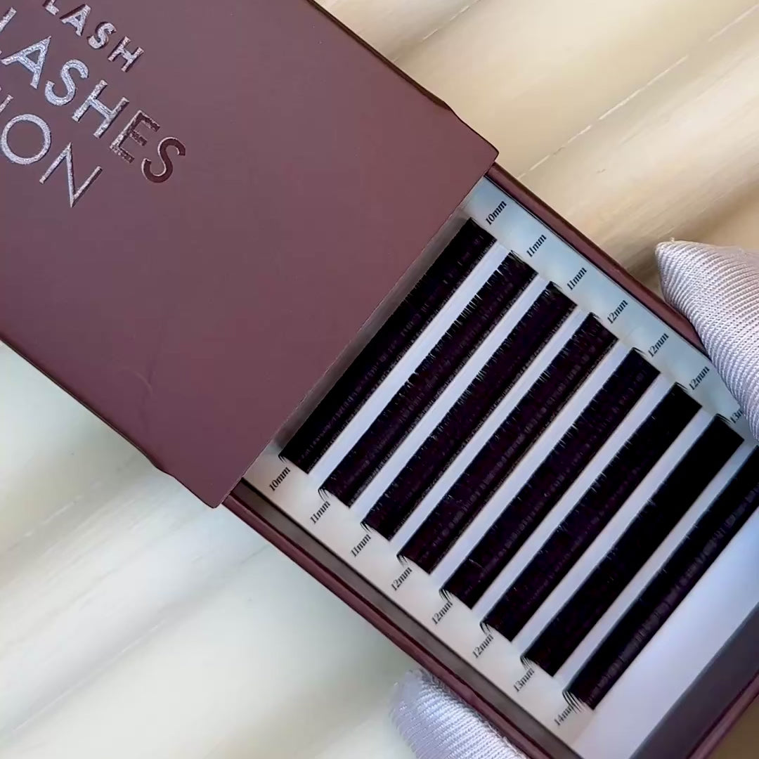 Braune Wimpern – Espresso Kollektion