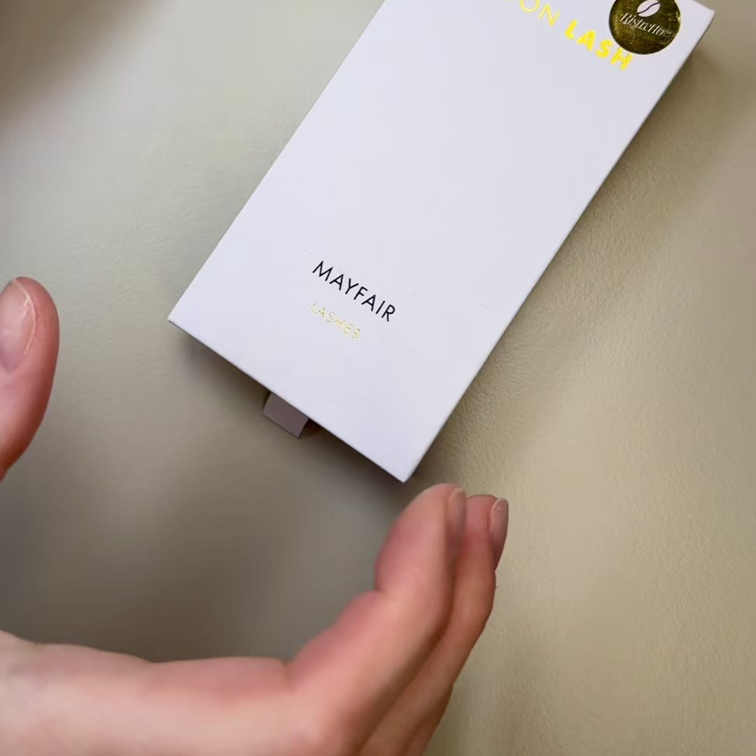 Schwarzbraune Wimpern – Ristretto-Kollektion