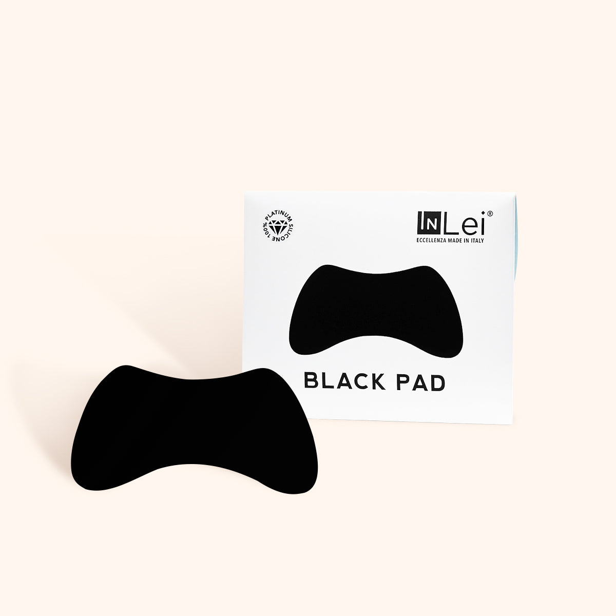 Cuscinetti oculari riutilizzabili e in silicone InLei® (bianco/nero)